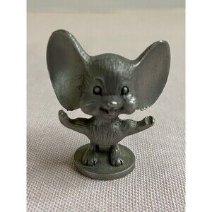 Rawcliffe Vintage Pewter mouse figurine 1983.